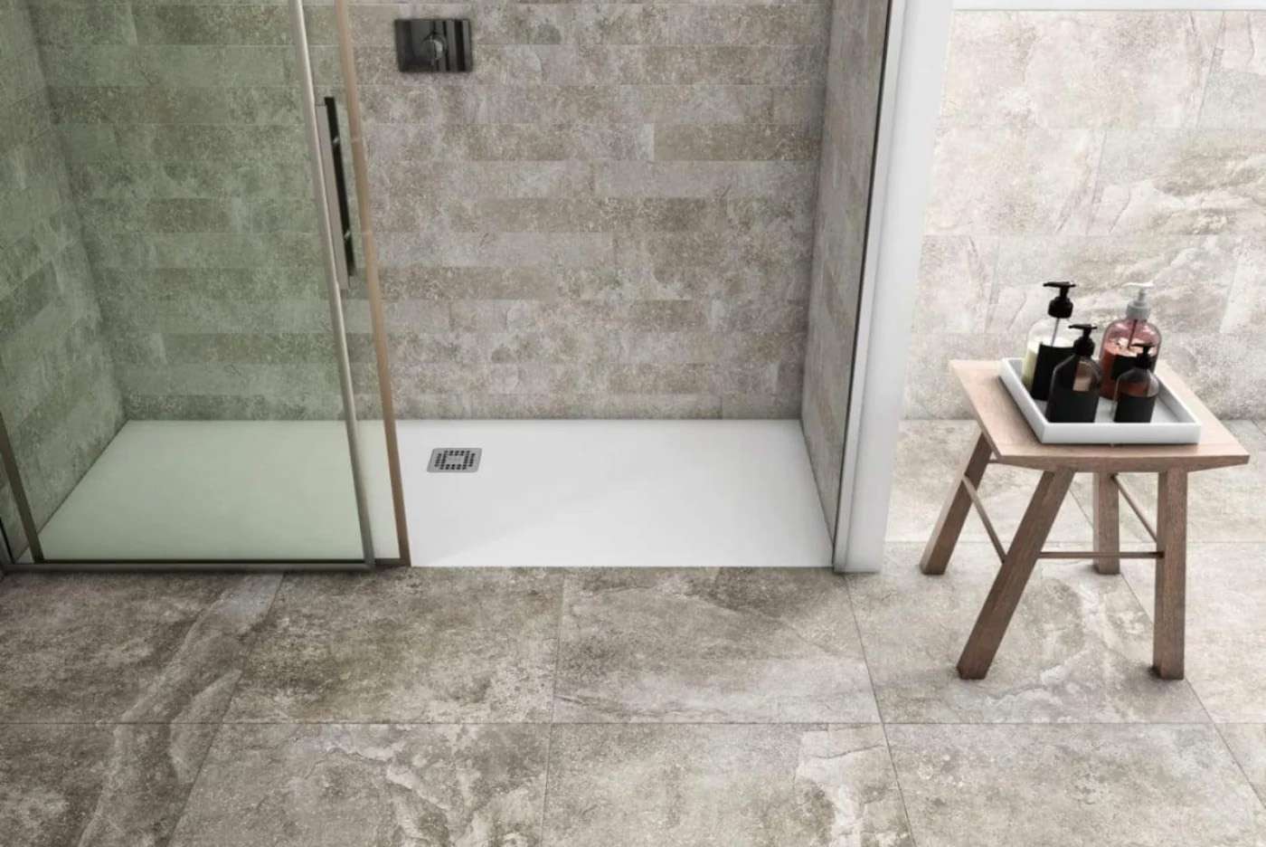 Curbless Walk-In Shower Installation