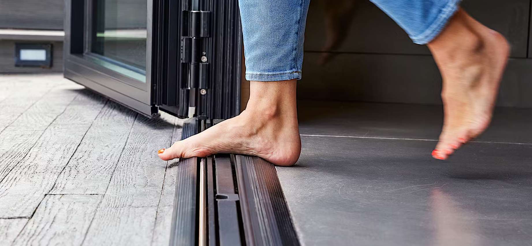 Entryway Threshold Leveling